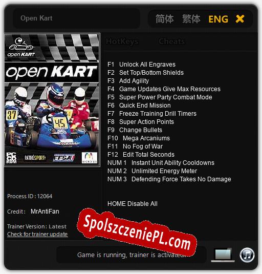 Open Kart: Trainer +15 [v1.8]