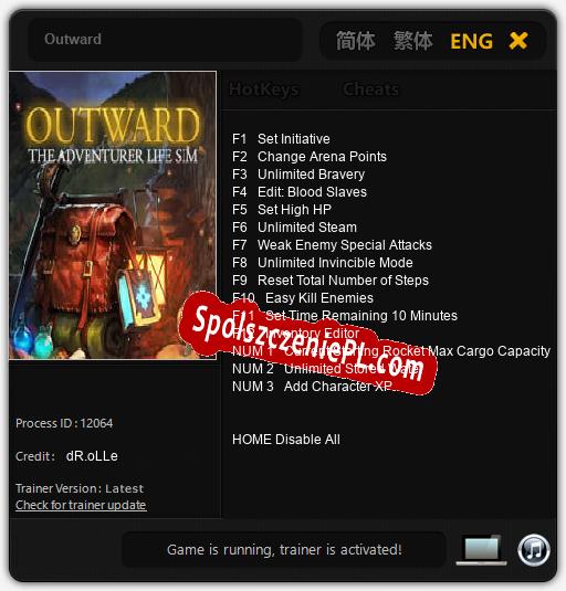 Outward: Treinador (V1.0.80)