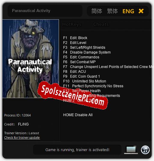 Paranautical Activity: Treinador (V1.0.67)