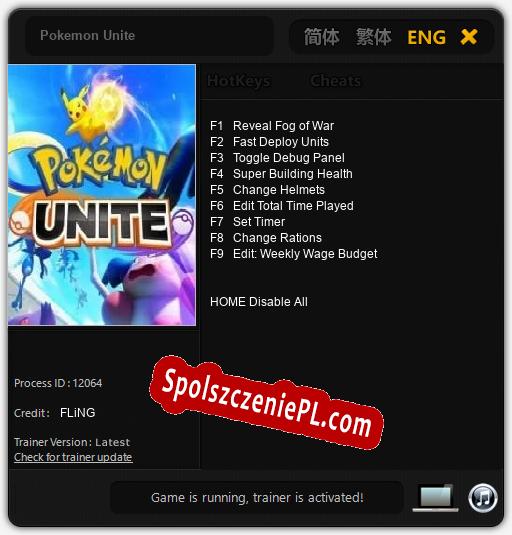 Treinador liberado para Pokemon Unite [v1.0.1]