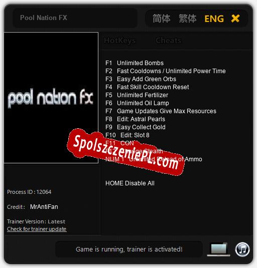 Pool Nation FX: Treinador (V1.0.9)