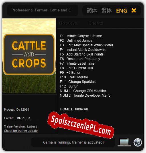 Professional Farmer: Cattle and Crops: Treinador (V1.0.74)