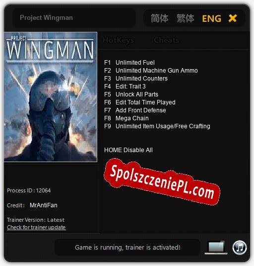 Project Wingman: Treinador (V1.0.36)