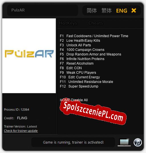 PulzAR: Treinador (V1.0.82)