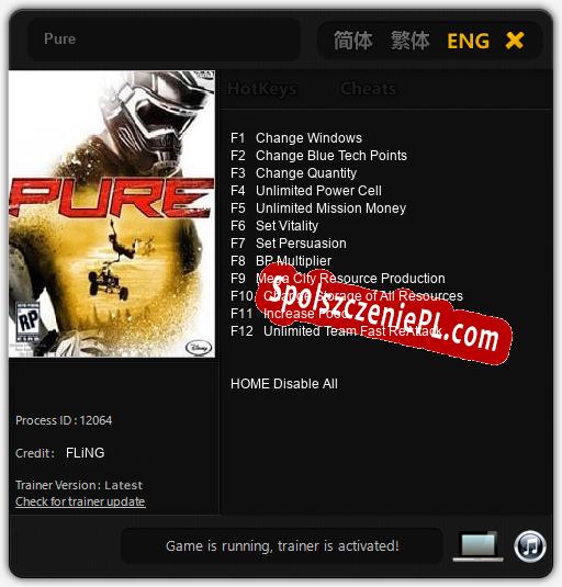 Pure: Treinador (V1.0.66)