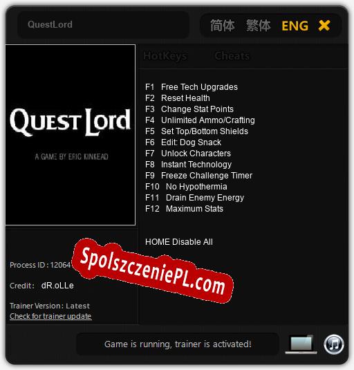 QuestLord: Treinador (V1.0.43)