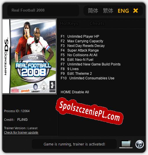 Real Football 2008: Treinador (V1.0.46)