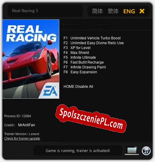 Real Racing 3: Treinador (V1.0.37)