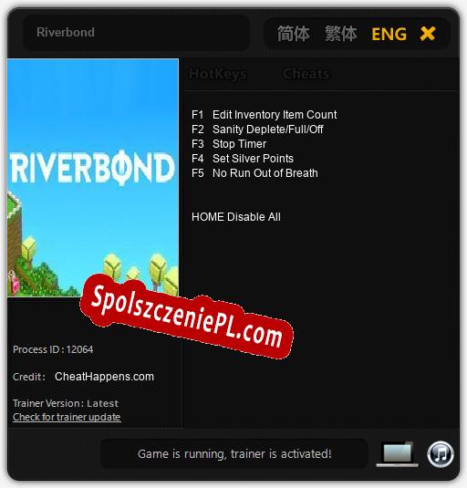 Riverbond: Treinador (V1.0.7)