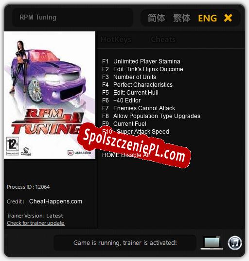 RPM Tuning: Trainer +10 [v1.9]