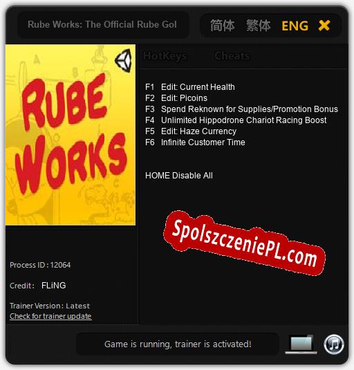 Rube Works: The Official Rube Goldberg Invention Game: Treinador (V1.0.60)