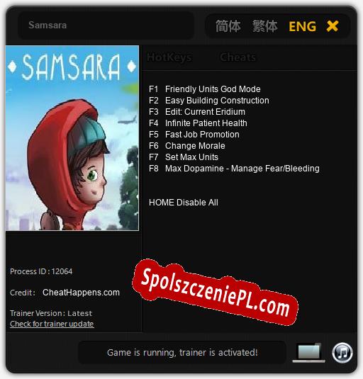 Samsara: Treinador (V1.0.58)