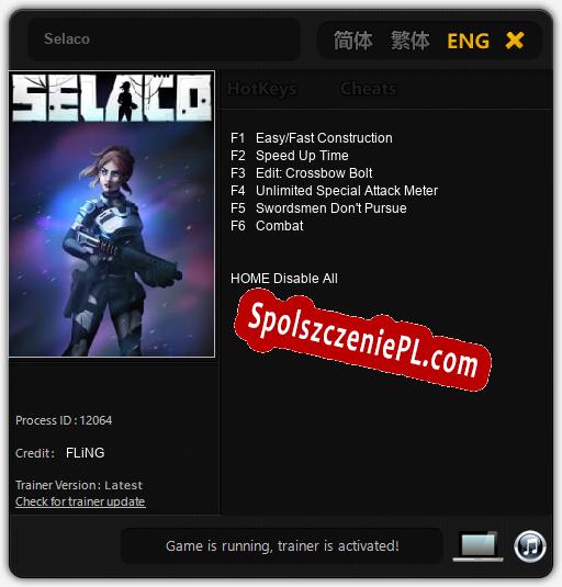 Selaco: Treinador (V1.0.56)