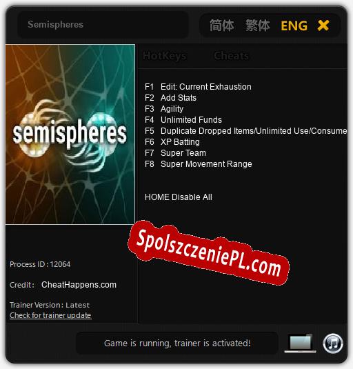 Semispheres: Treinador (V1.0.98)