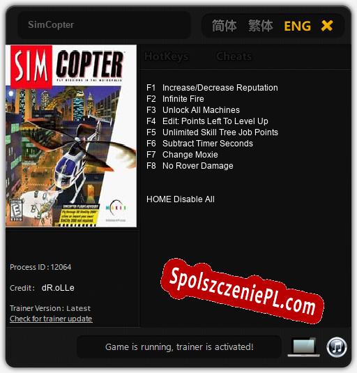 SimCopter: Treinador (V1.0.30)