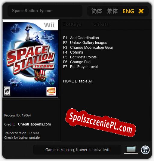 Space Station Tycoon: Cheats, Trainer +7 [CheatHappens.com]