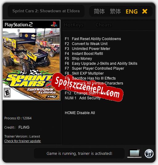 Sprint Cars 2: Showdown at Eldora: Trainer +13 [v1.7]