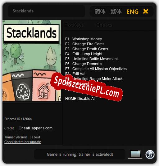 Stacklands: Trainer +10 [v1.8]