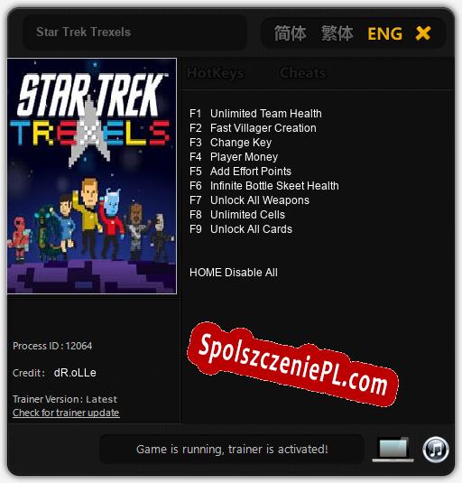 Star Trek Trexels: Trainer +9 [v1.6]