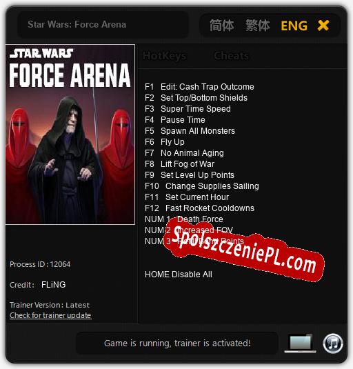 Star Wars: Force Arena: Treinador (V1.0.81)