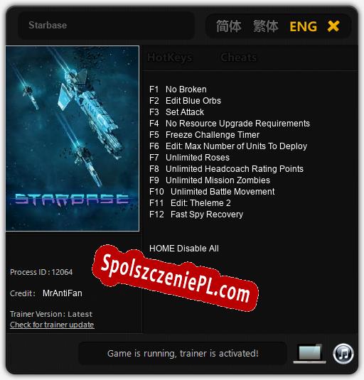 Starbase: Treinador (V1.0.48)