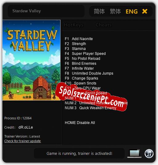 Stardew Valley: Cheats, Trainer +15 [dR.oLLe]