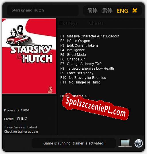 Starsky and Hutch: Cheats, Trainer +11 [FLiNG]