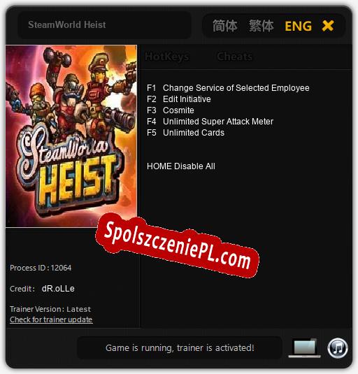 SteamWorld Heist: Cheats, Trainer +5 [dR.oLLe]