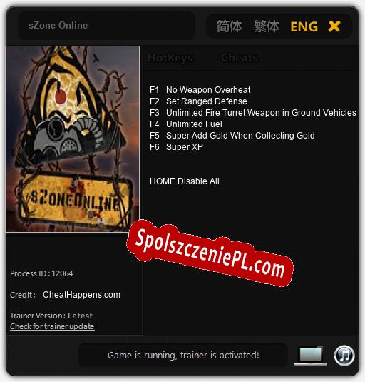 sZone Online: Treinador (V1.0.31)