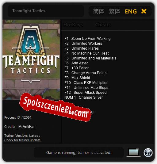 Teamfight Tactics: Cheats, Trainer +13 [MrAntiFan]