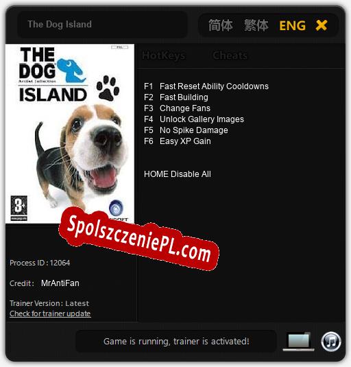 Treinador liberado para The Dog Island [v1.0.3]