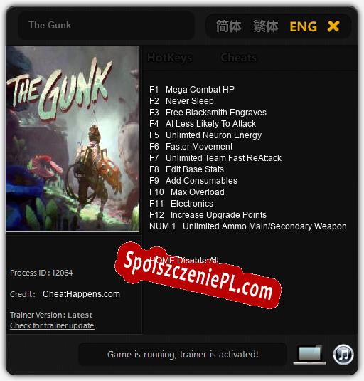 The Gunk: Trainer +13 [v1.7]