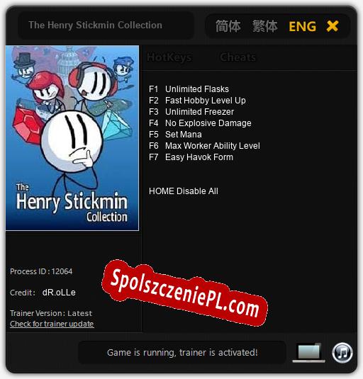 The Henry Stickmin Collection: Cheats, Trainer +7 [dR.oLLe]