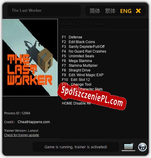 The Last Worker: Treinador (V1.0.16)