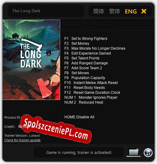 The Long Dark: Cheats, Trainer +14 [MrAntiFan]