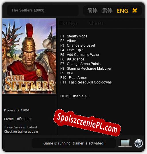 The Settlers (2009): Cheats, Trainer +11 [dR.oLLe]