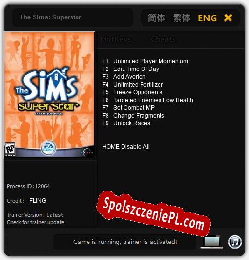 The Sims: Superstar: Treinador (V1.0.3)