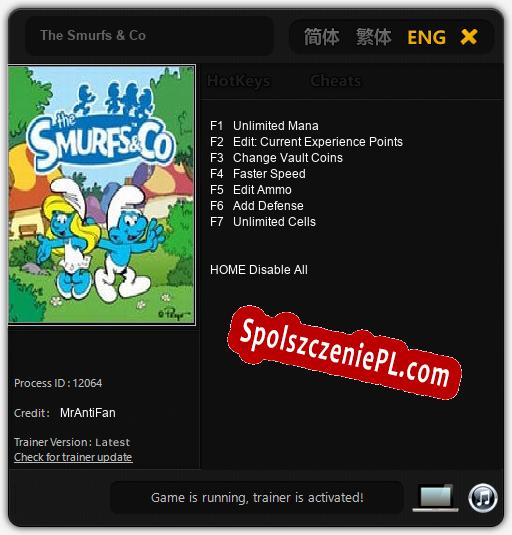 The Smurfs & Co: Treinador (V1.0.22)