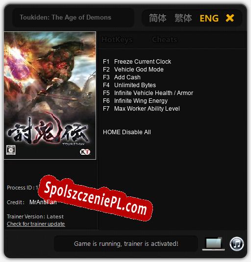 Toukiden: The Age of Demons: Cheats, Trainer +7 [MrAntiFan]