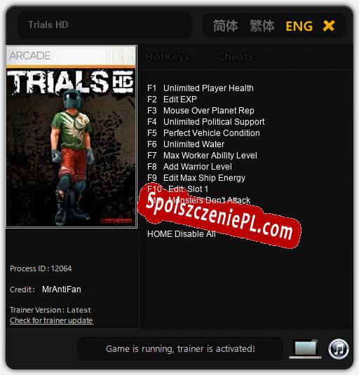 Trials HD: Treinador (V1.0.8)