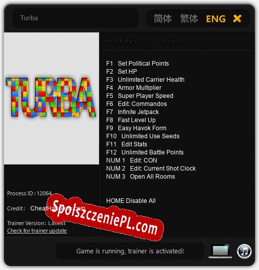 Turba: Cheats, Trainer +15 [CheatHappens.com]