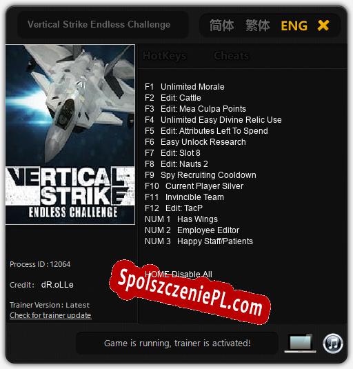 Vertical Strike Endless Challenge: Treinador (V1.0.57)