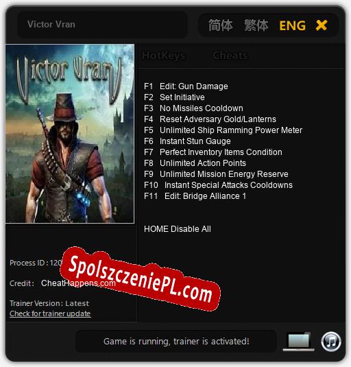 Victor Vran: Cheats, Trainer +11 [CheatHappens.com]