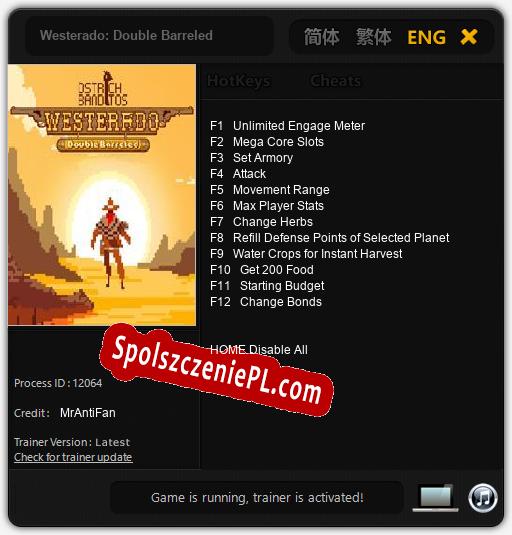 Westerado: Double Barreled: Cheats, Trainer +12 [MrAntiFan]