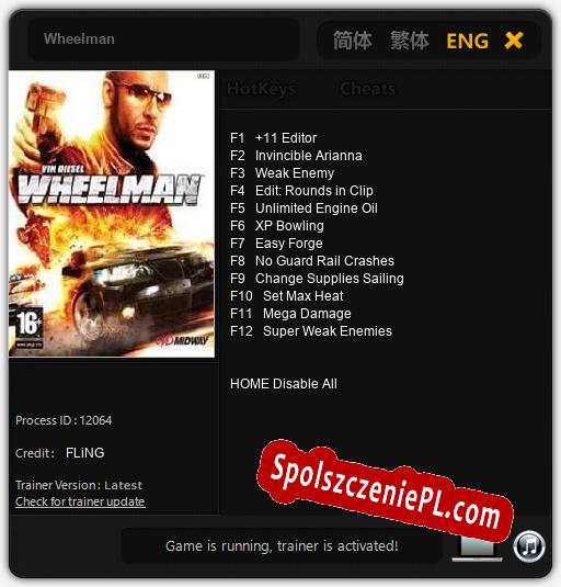 Wheelman: Treinador (V1.0.66)