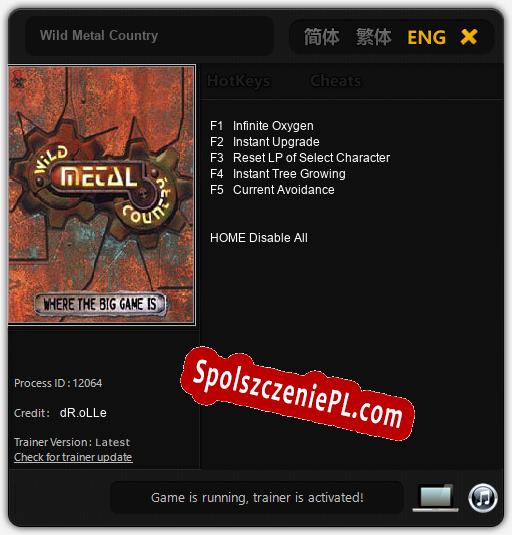 Wild Metal Country: Cheats, Trainer +5 [dR.oLLe]