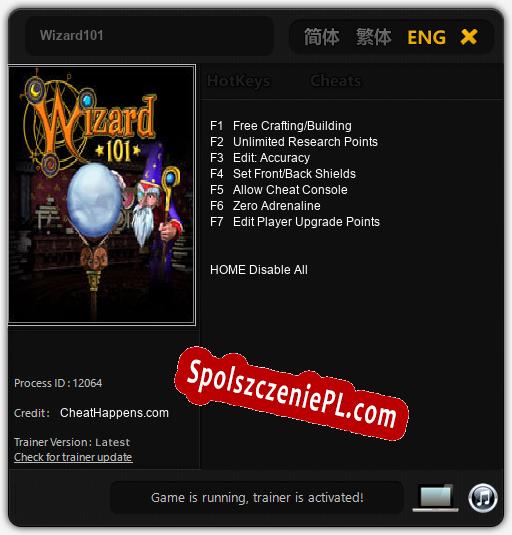 Wizard101: Treinador (V1.0.94)